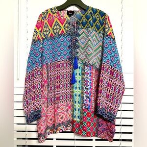 Shana 100% Viscose Silk Top Size XXL